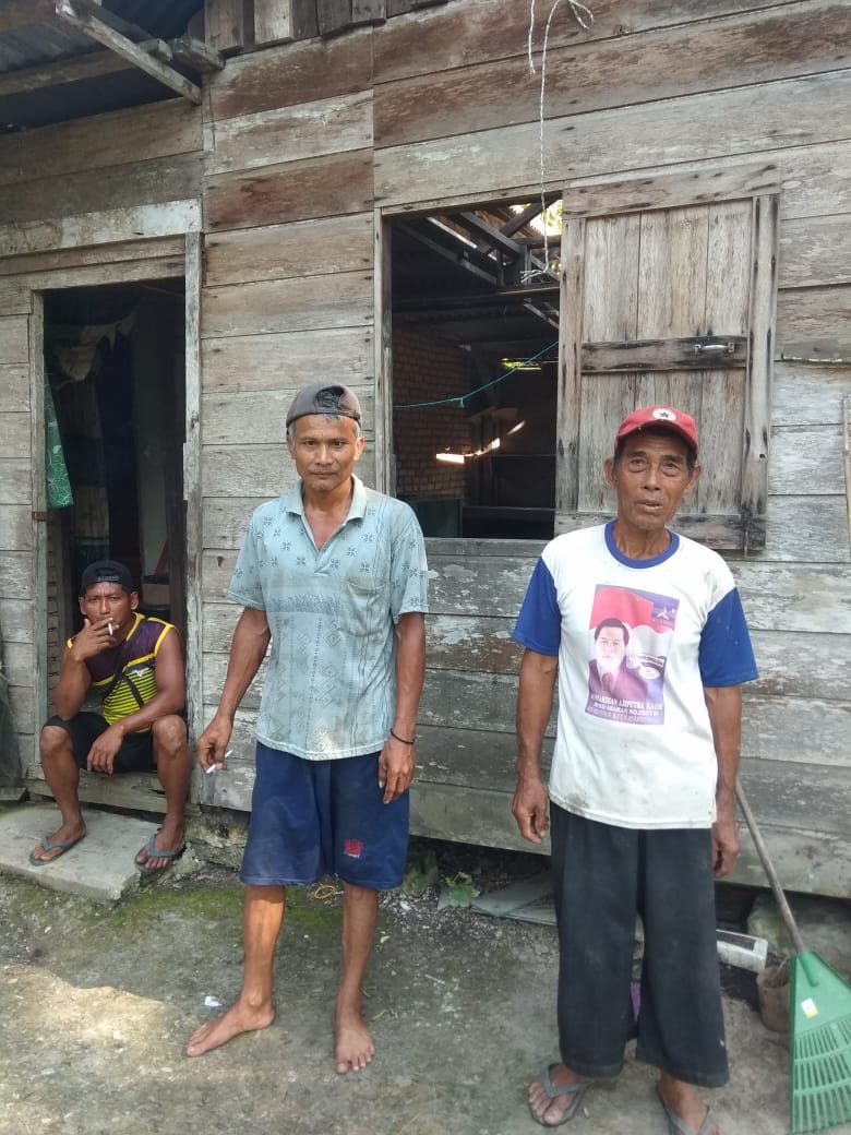 Warga Sepotong Bersyukur Dapat Bantuan Bedah Rumah