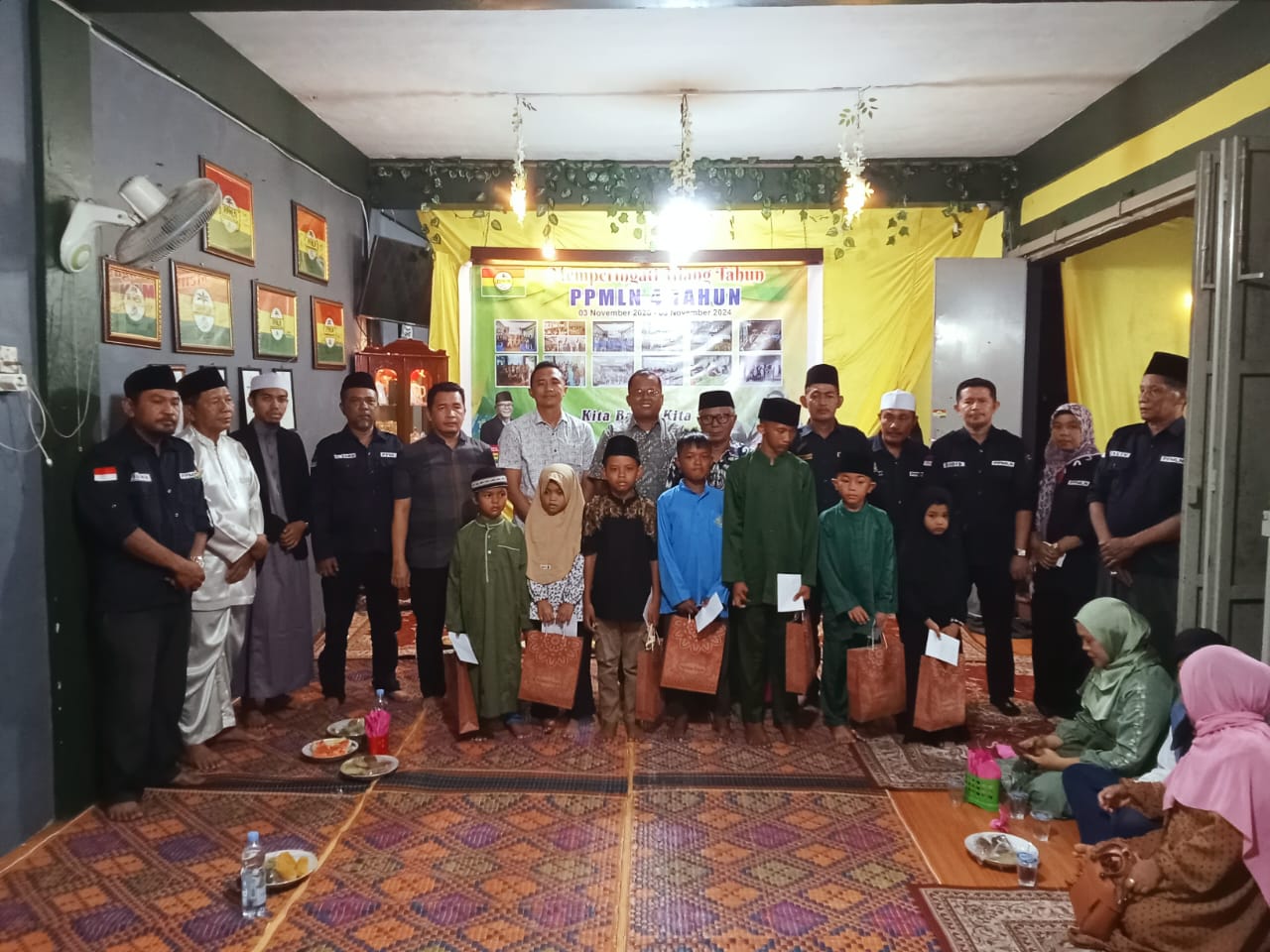 PPMLN Syukuran dan Santuni Anak Yatim di Milad ke 4