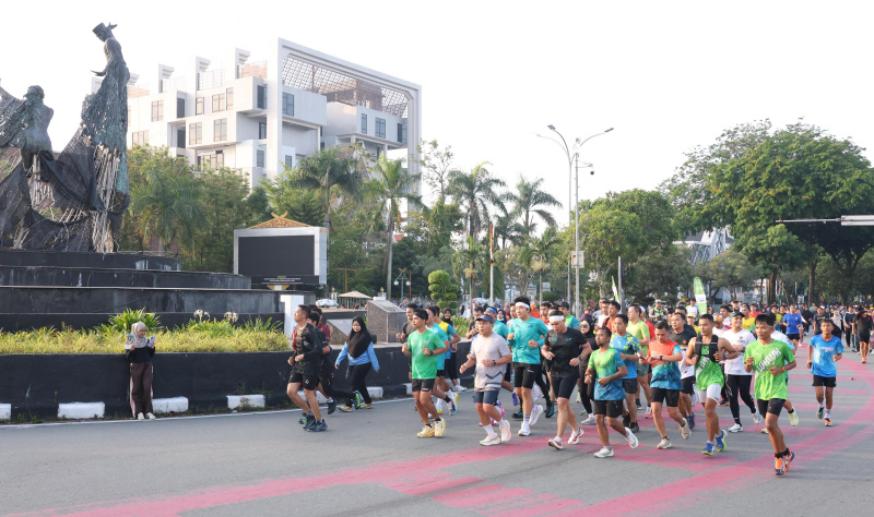 Diminati Ribuan Pelari, Riau Bhayangkara Run 2026 Gaungkan Semangat Lawan Karhutla