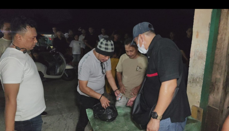 Rawan Narkoba, Polresta Pekanbaru Sisir Kawasan Pangeran Hidayat, Seorang Pria Ditangkap Bawa Sabu