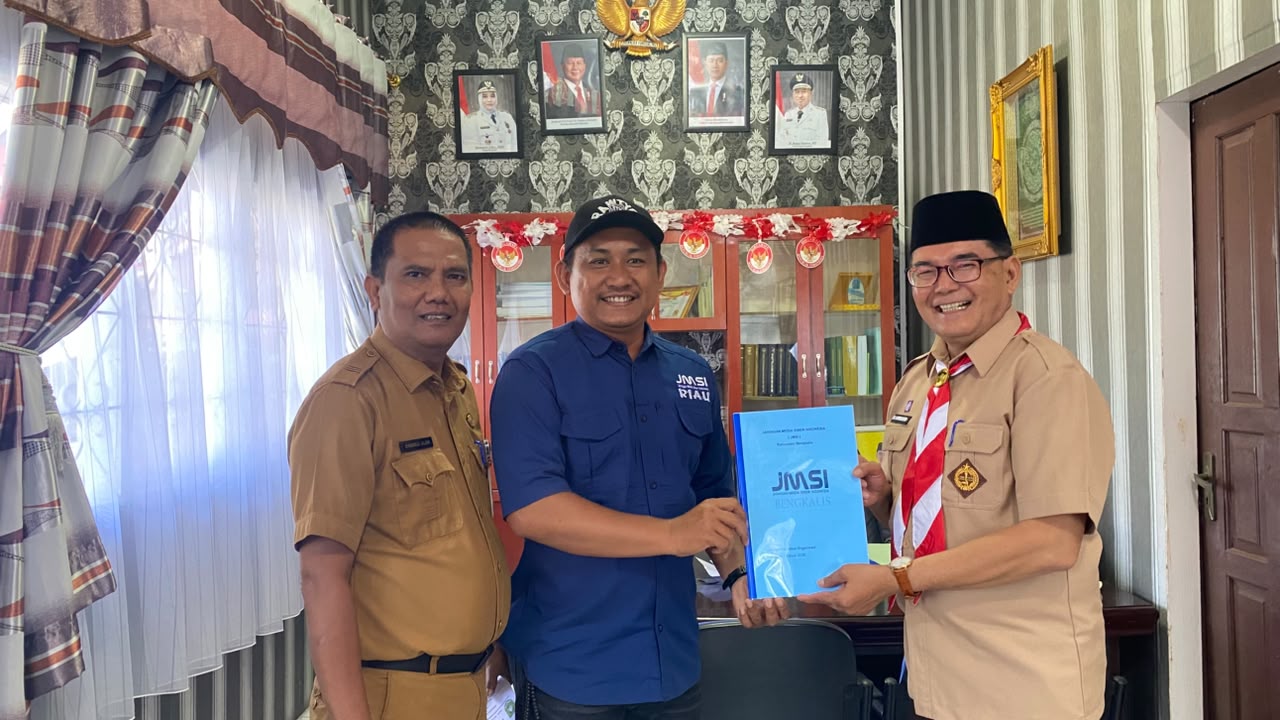 JMSI Sampaikan Laporan Triwulan I 2026, Kesbangpol Bengkalis Beri Apresiasi