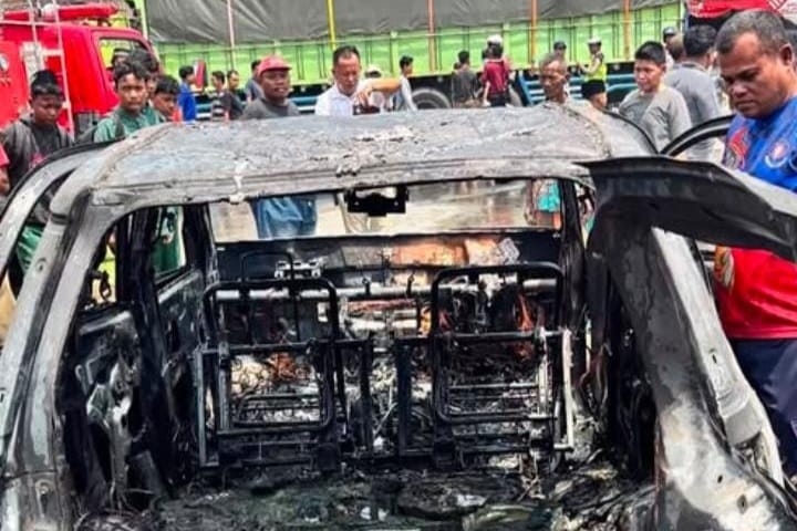 Mobil Bawa Belasan Jerikgen Terbakar di SPBU Pelalawan, DPRD Desak Polisi Usut Tuntas