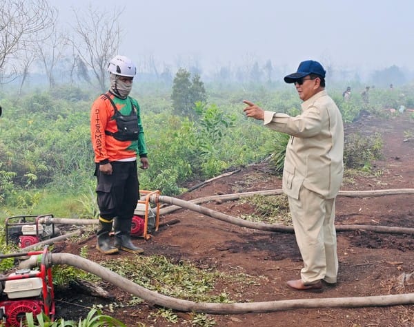 KH Muhammad Mursyid Apresiasi Presiden Prabowo dan Tim Gabungan Tangani Karhutla Riau