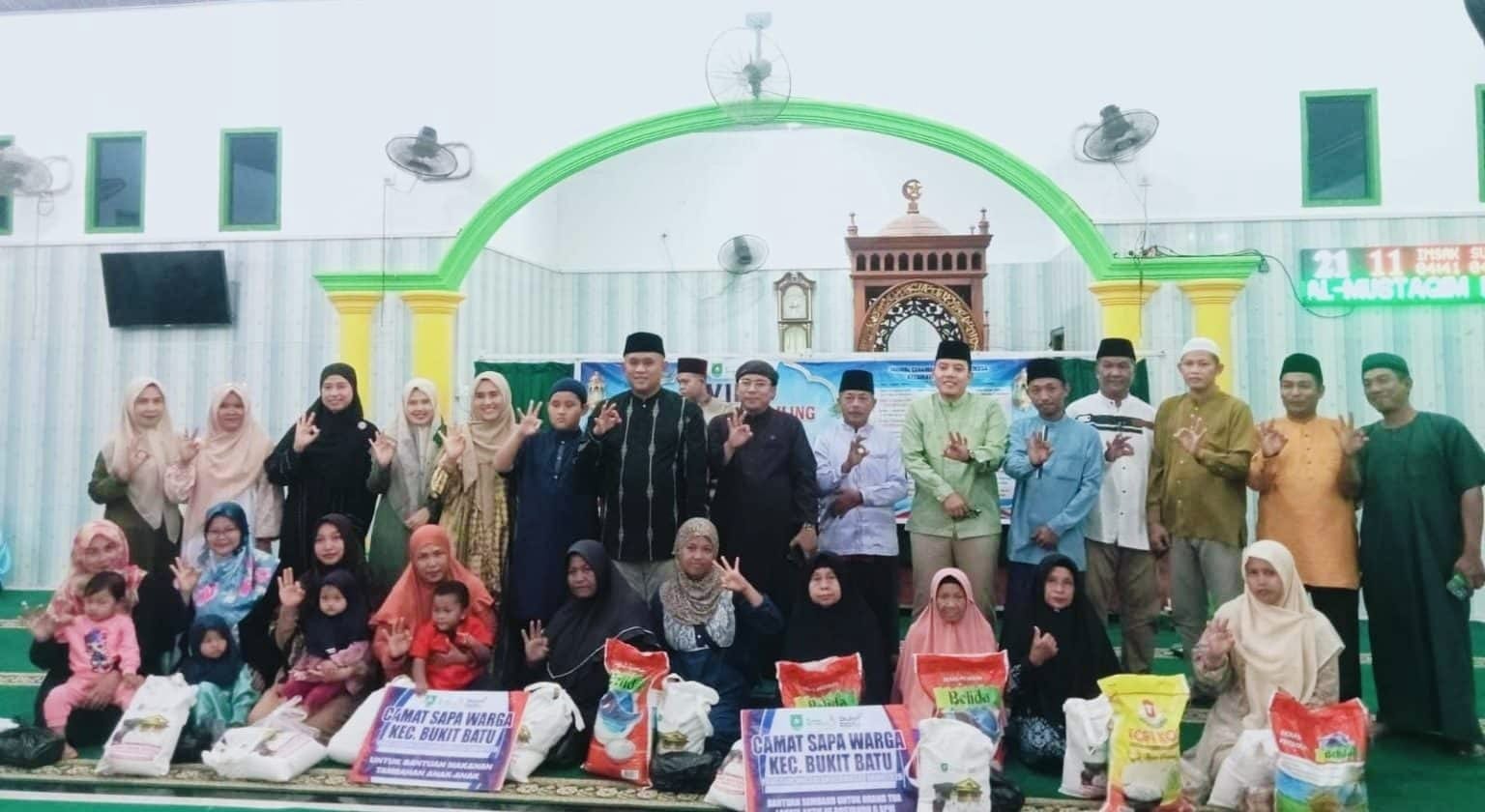 Wirid Keliling di Pakning Asal, Camat Bukit Batu Perkuat Ukhuwah dan Kepedulian Sosial