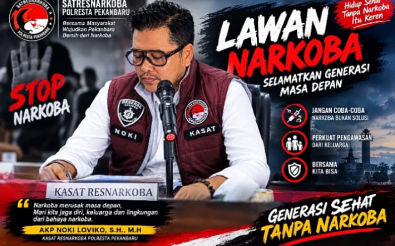 Satresnarkoba Polresta Pekanbaru Amankan Pasutri Terkait Dugaan Penyalahgunaan Sabu