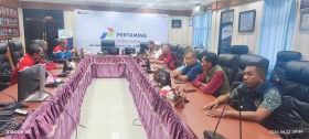 Rapat Memanas di Kantor Pertamina Pakning: Manajemen Dinilai Kaku, Anggota DPRD Meradang, Izin Lahan Parkir Mandek